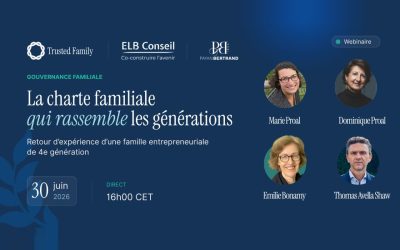 La charte familiale qui rassemble les générations